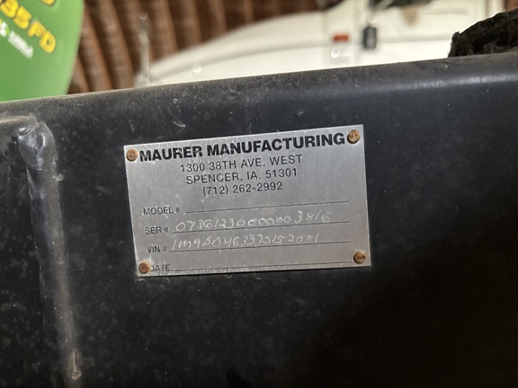 2007 Maurer M38 Header Transport