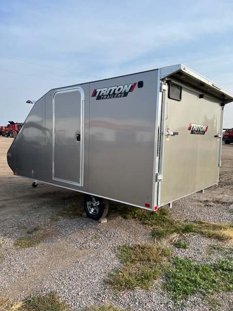 2024 Triton 2024 TC128 SNOWMOBILE/ATV ENCLOSED TRAILER W/SNOW Trailer/Snowmobile