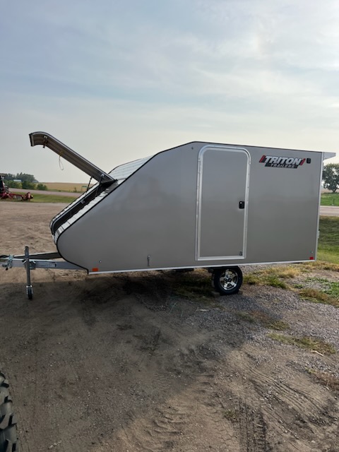 2024 Triton 2024 TC128 SNOWMOBILE/ATV ENCLOSED TRAILER W/SNOW Trailer/Snowmobile