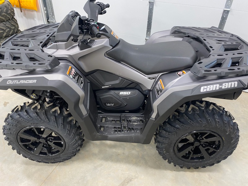 2024 Can-Am 2024 OUTLANDER XT 850 PLAT SATIN SKU # 2JRE ATV