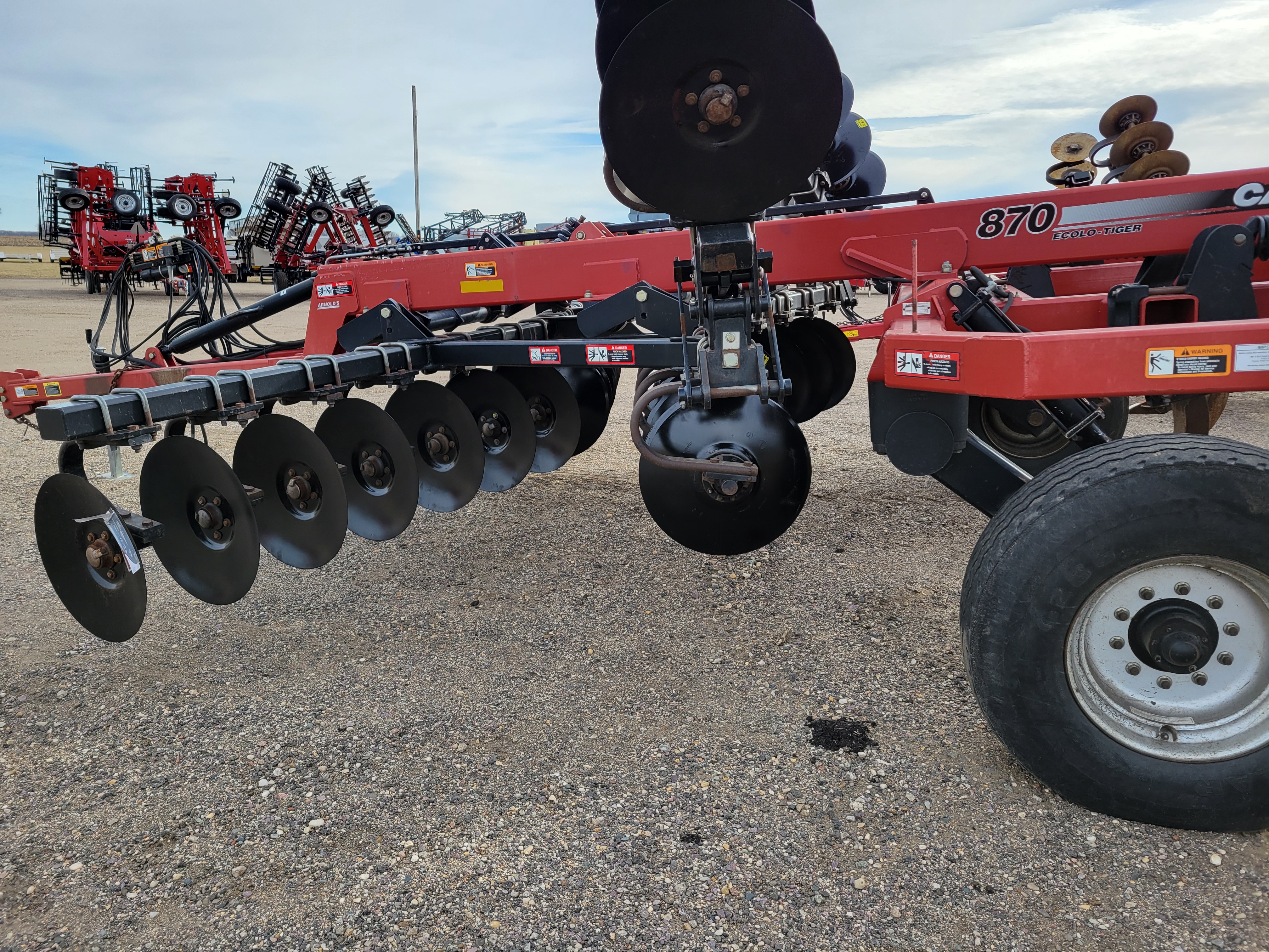 2010 Case IH 870-9S w/Dsk Lvlr Deep Tillage