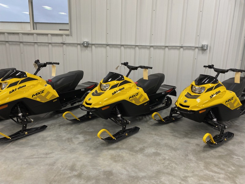 2024 Ski-Doo 2024 MXZ 120 NEO YELLOW SKU # YWRA Snowmobile