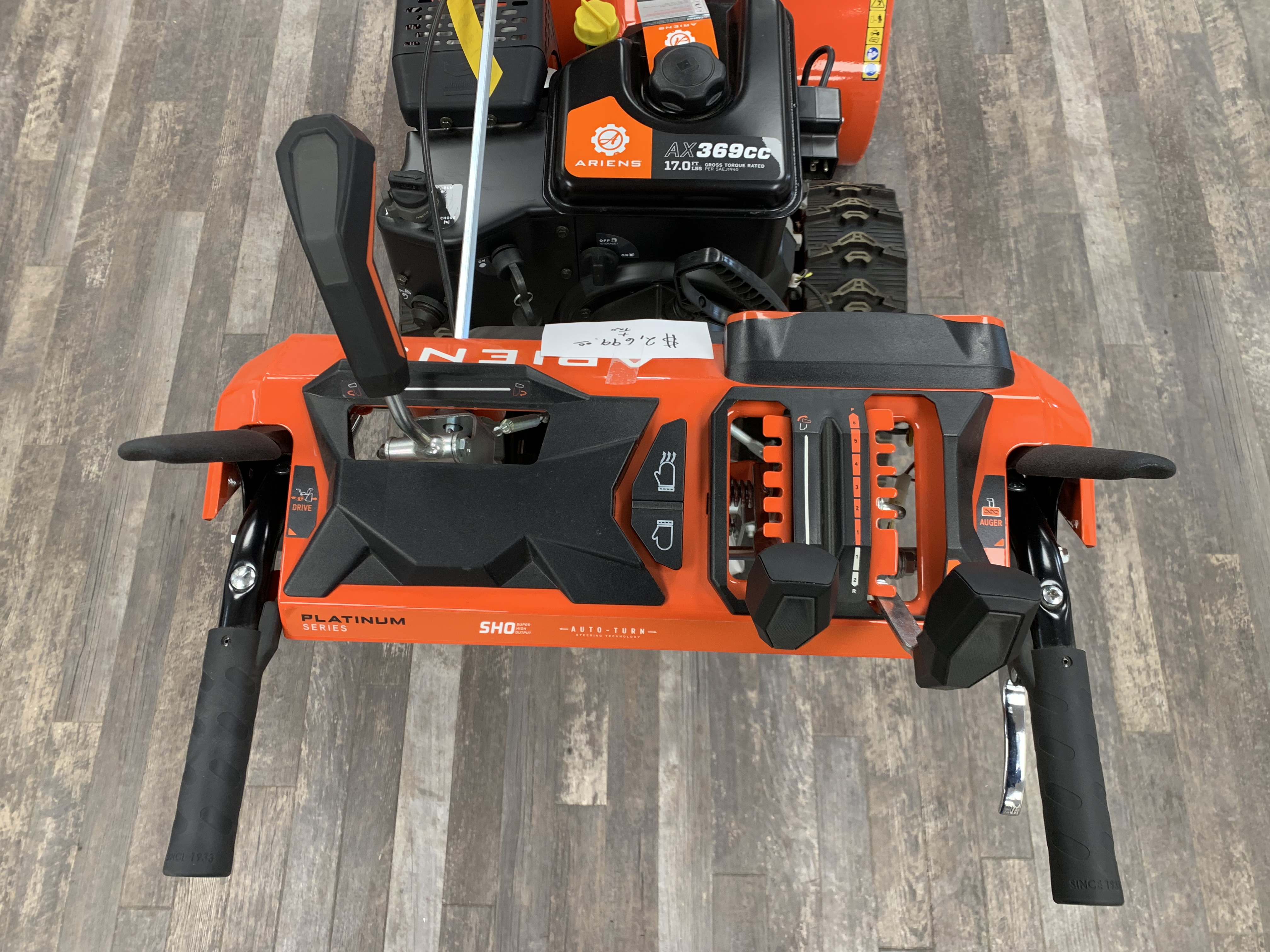 Ariens Platinum 28 Rapid Trak SHO Snow Blower Walk Behind