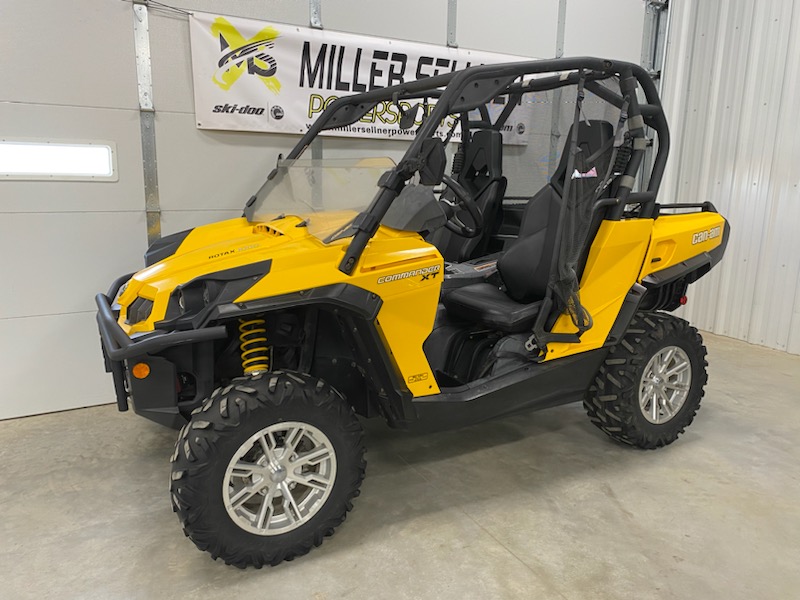 2012 Can-Am 2012 COMMANDER 1000XT YELLOW Utility Vehicle