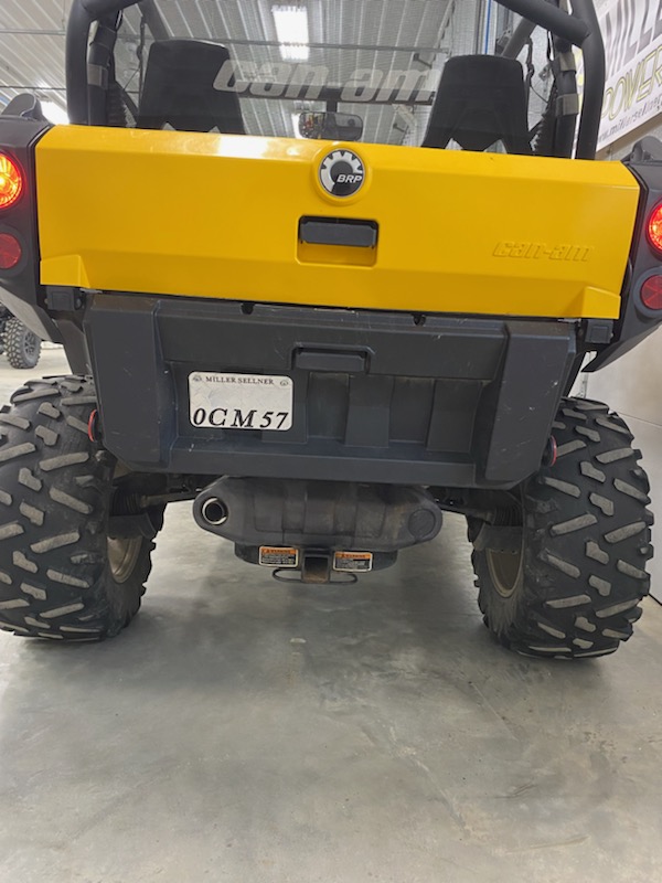 2012 Can-Am 2012 COMMANDER 1000XT YELLOW Utility Vehicle