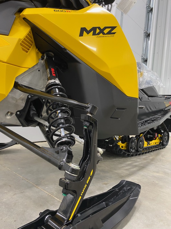 2025 Ski-Doo 2025 MXZ ADR 600 129"x1.25"RS YEL SKU # BDSG Snowmobile