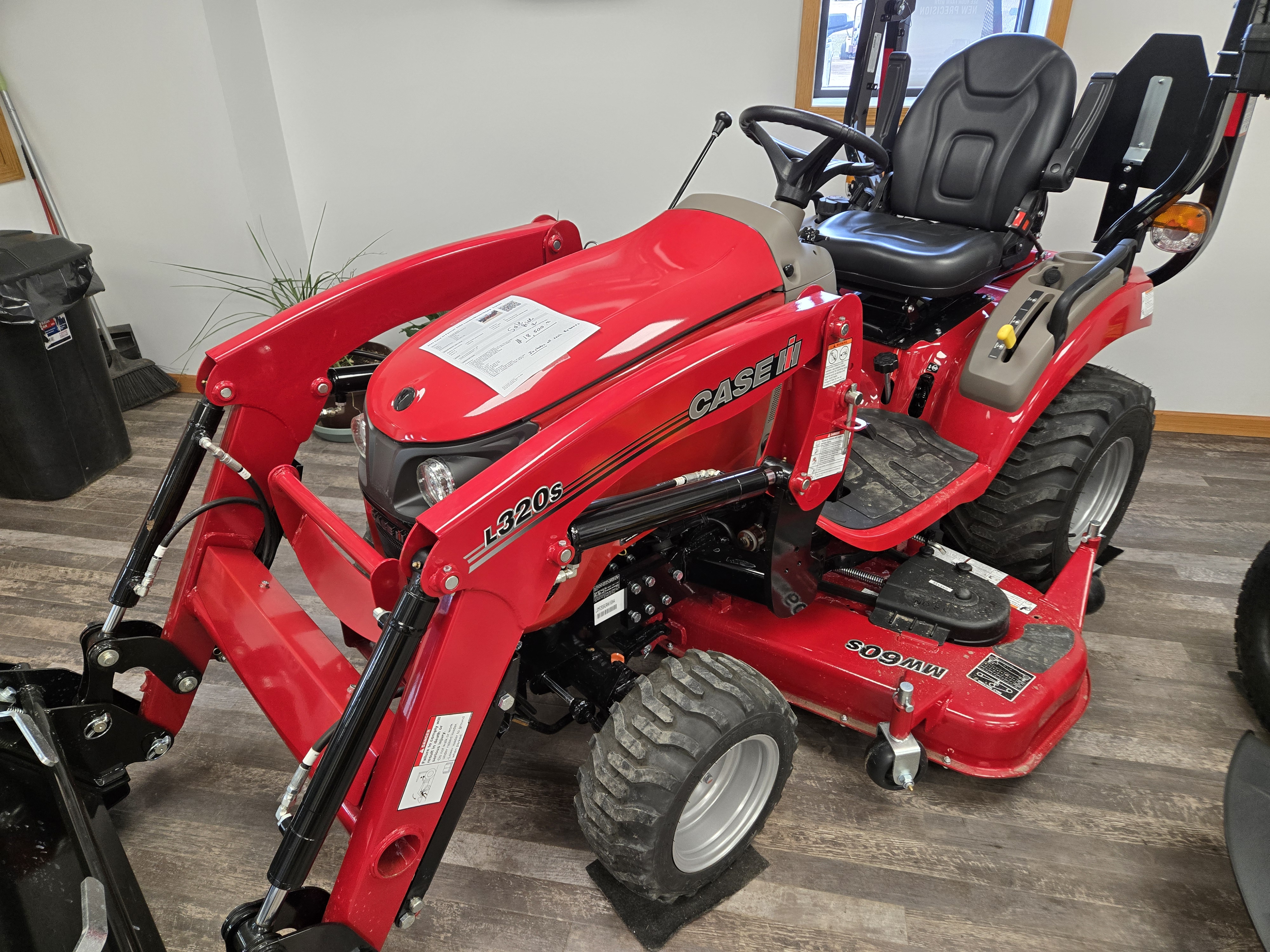 2024 Case IH Farmall 25SC Loader/Mower/ROPS Tractor