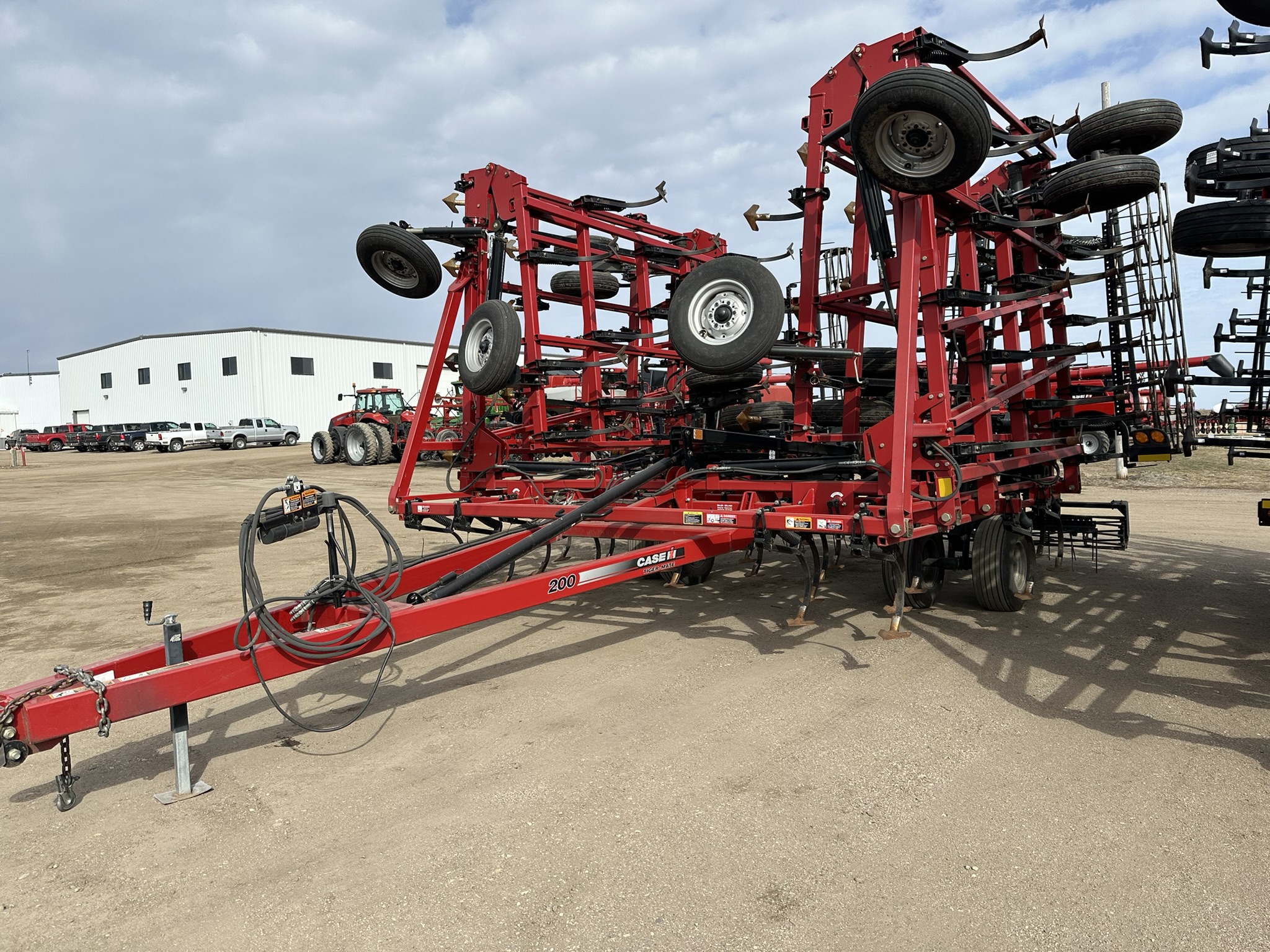 2009 Case IH TM200--50.5 w/Basket Field Cultivator