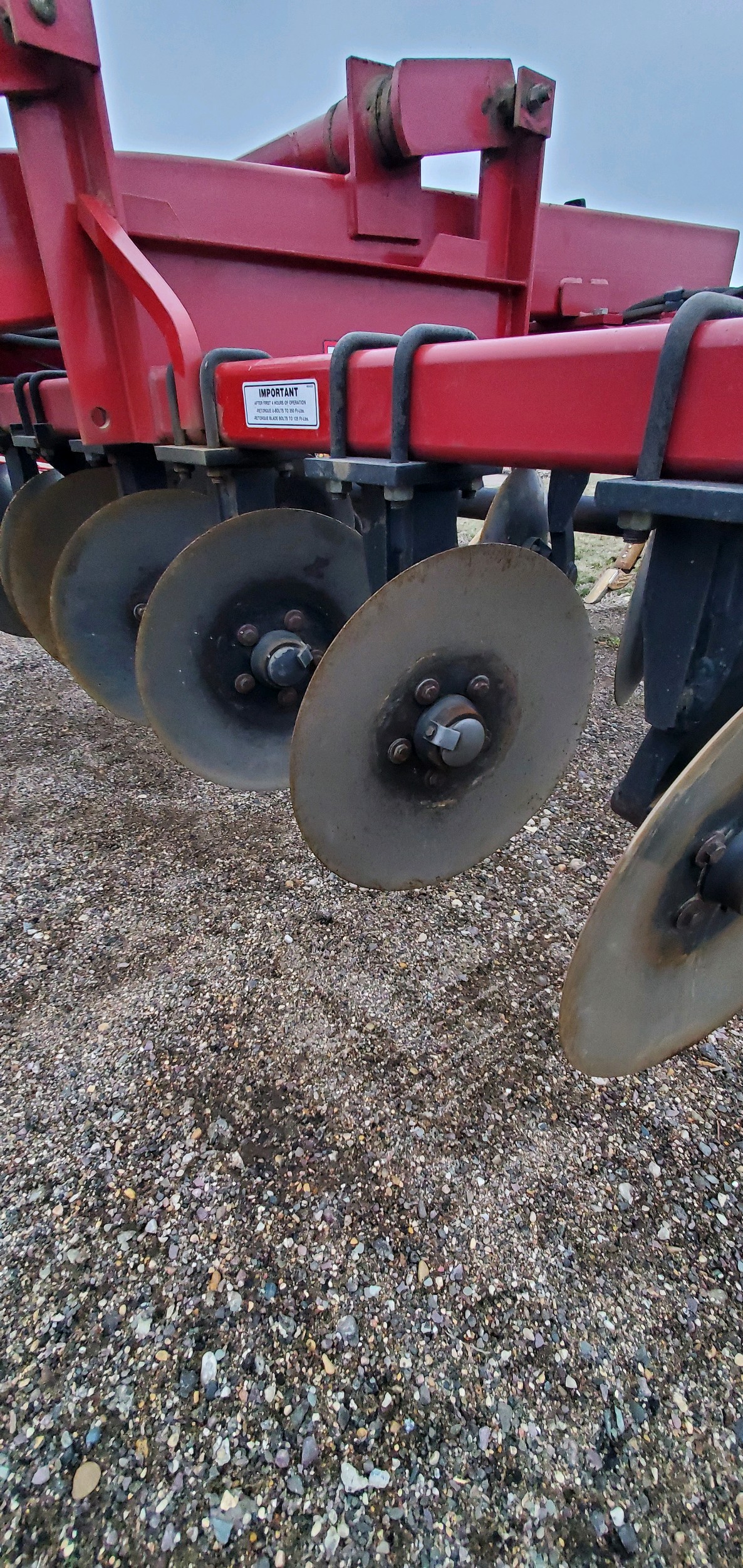 Case IH 527B Deep Tillage