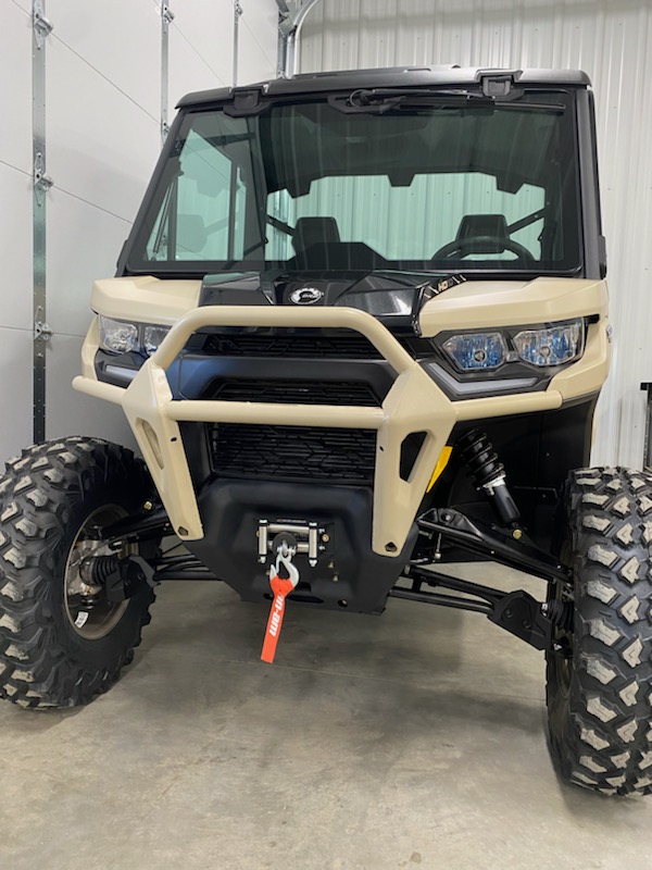 2024 Can-Am 2024 DEFENDER LTD CAB HD10 TAN/BLK SKU # 8JRH Utility Vehicle