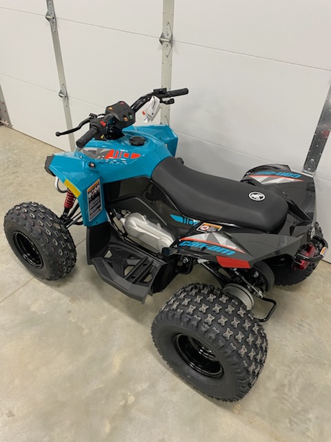 2025 Can-Am 2025 RENEGADE 110efi 4-STROKE BLUE/BLK SKU 3CSB ATV