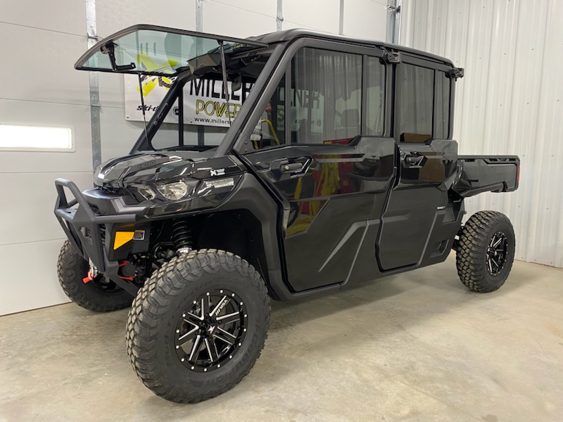 2025 Can-Am 2025 DEFENDER MAX LTD CAB HD10 BLACK SKU # 6MSH Utility Vehicle