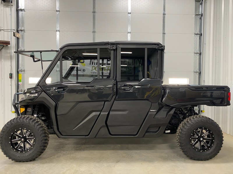 2025 Can-Am 2025 DEFENDER MAX LTD CAB HD10 BLACK SKU # 6MSH Utility Vehicle