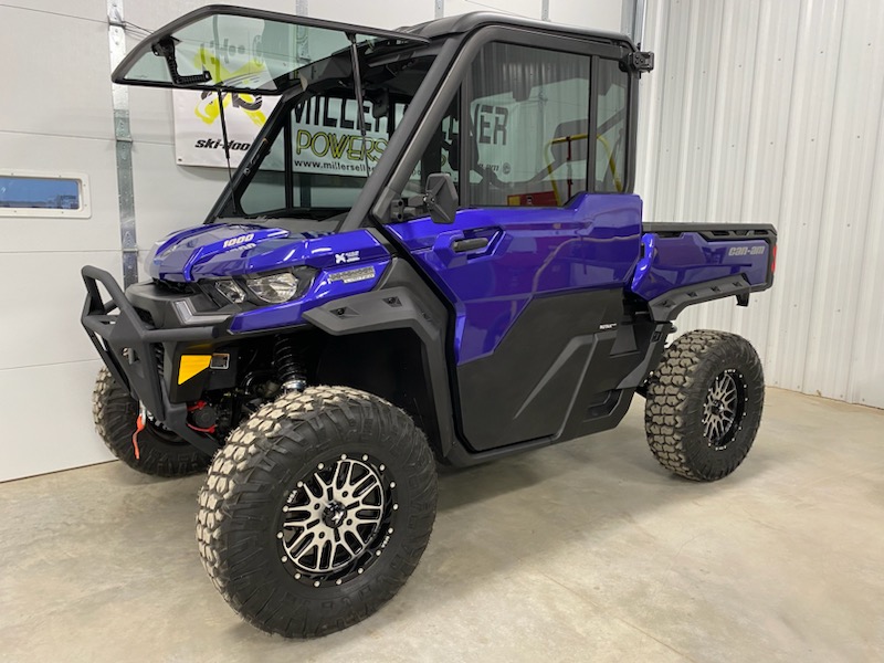 2024 Can-Am 2024 DEFENDER LTD CAB HD10 PURPLE SKU # 8JRD Utility Vehicle