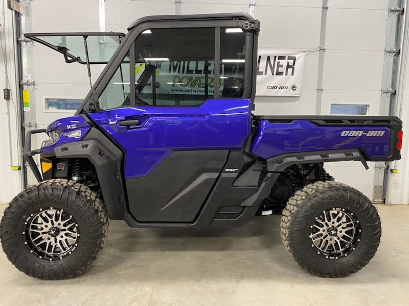 2024 Can-Am 2024 DEFENDER LTD CAB HD10 PURPLE SKU # 8JRD Utility Vehicle