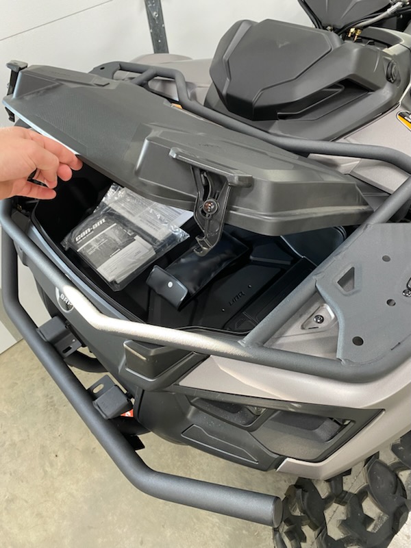 2025 Can-Am 2025 OUTLANDER MAX XT 700 PLAT SATIN SKU # 1YSA ATV