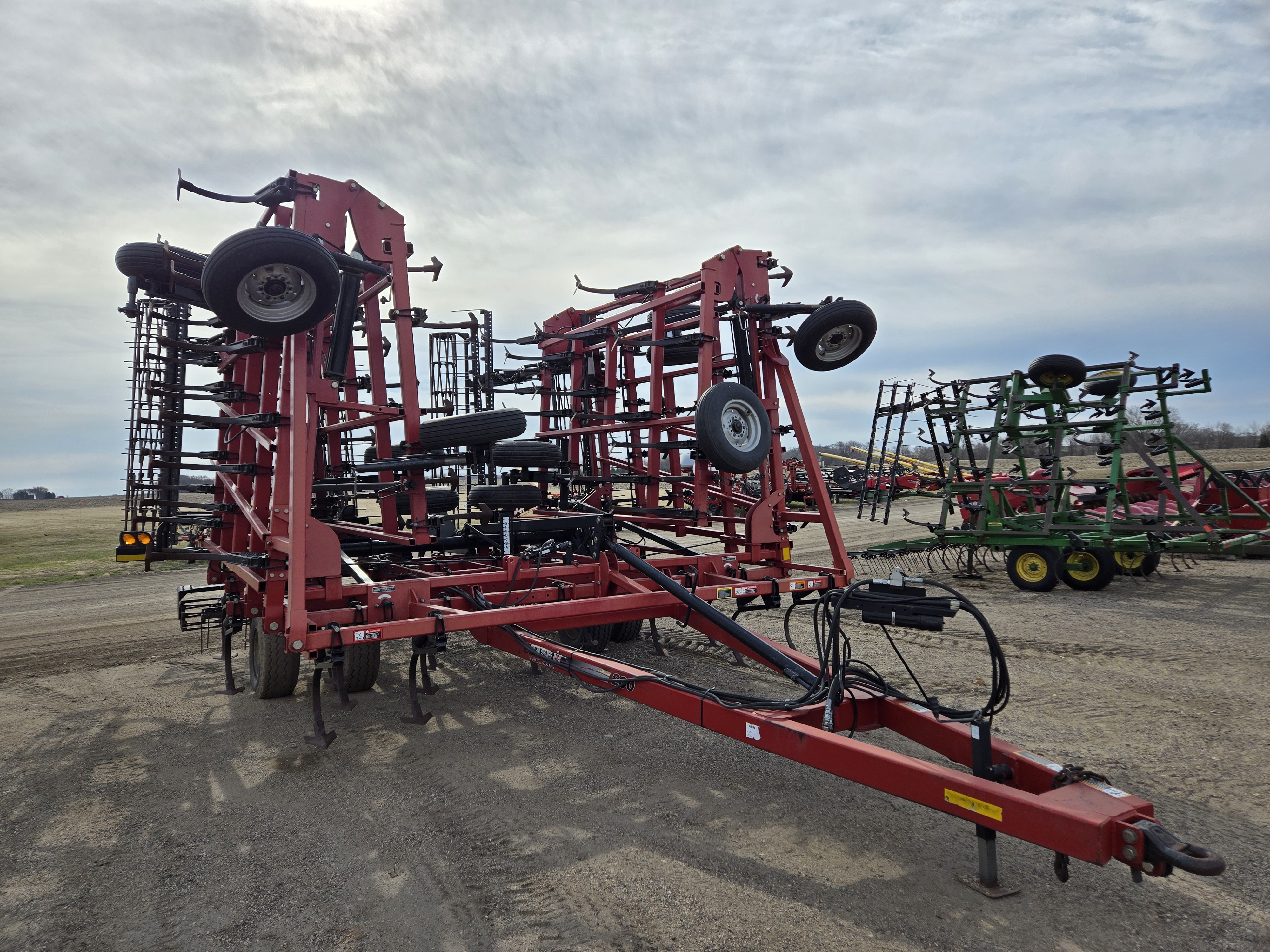 2010 Case IH Tigermate 200--50.5 w/Basket Field Cultivator
