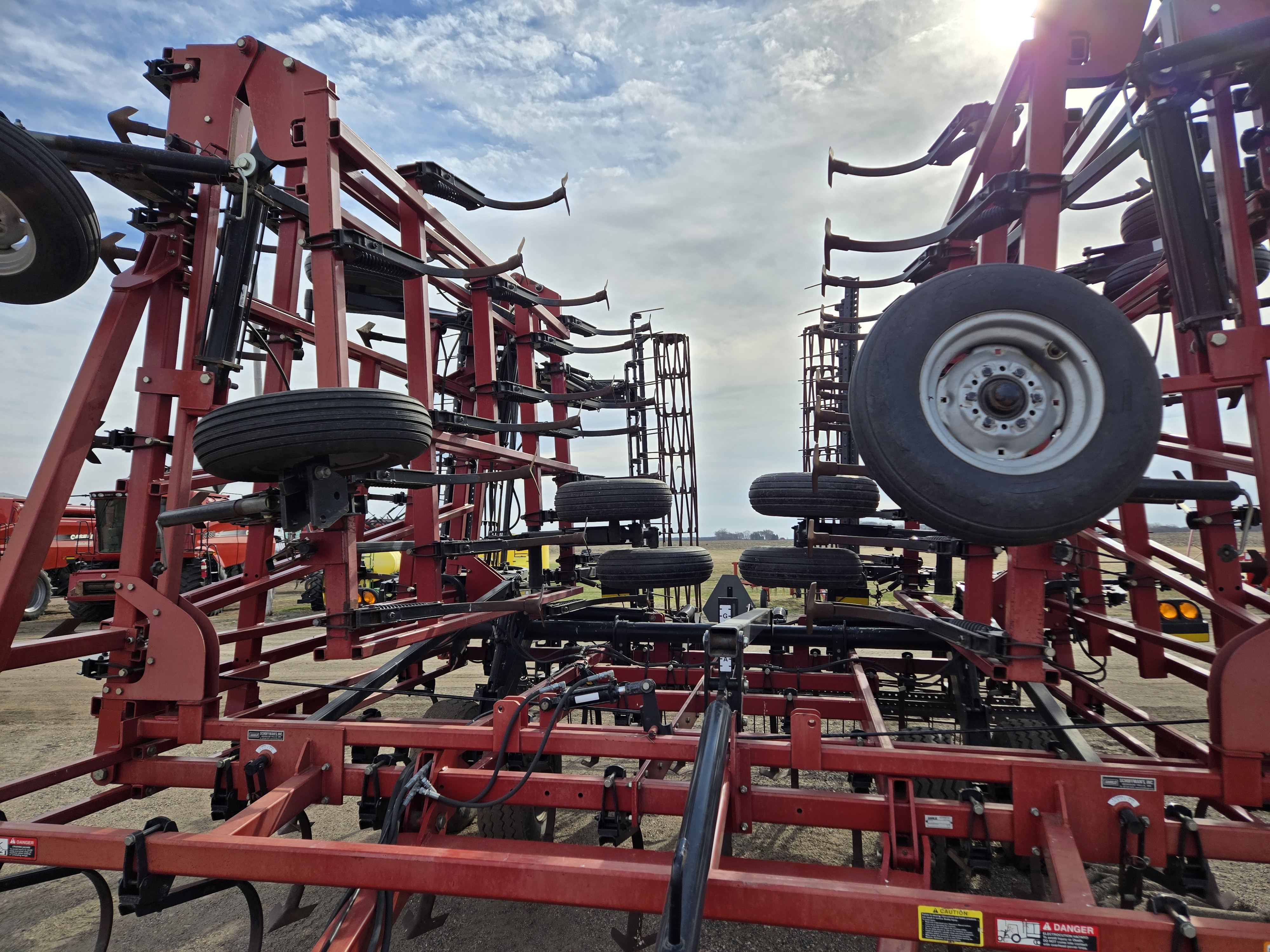 2010 Case IH Tigermate 200--50.5 w/Basket Field Cultivator