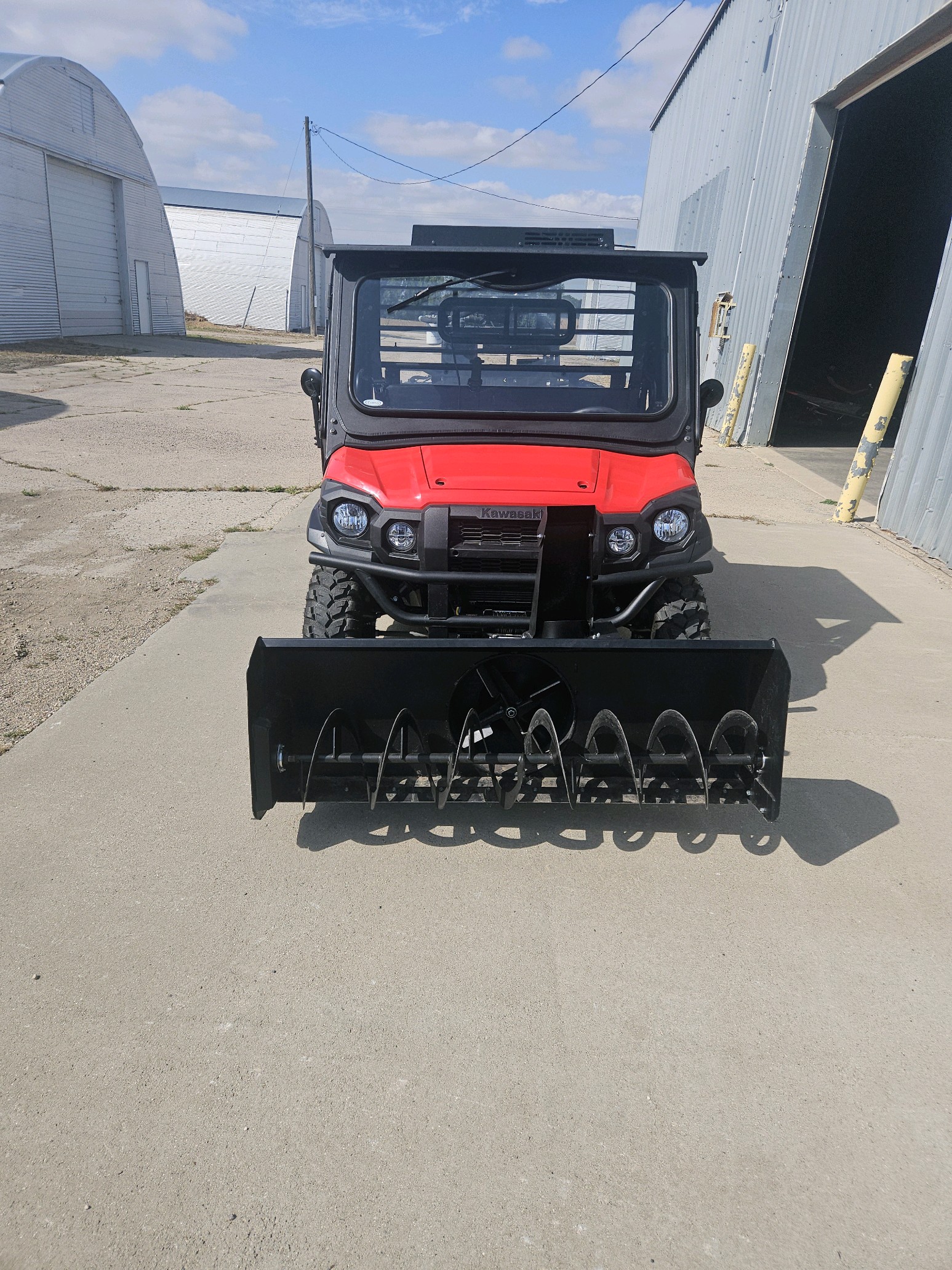 2022 Kawasaki 2022 MULE PRO-FX KAF820GNFNN W/ERSKINE SNOWBLOWER Utility Vehicle