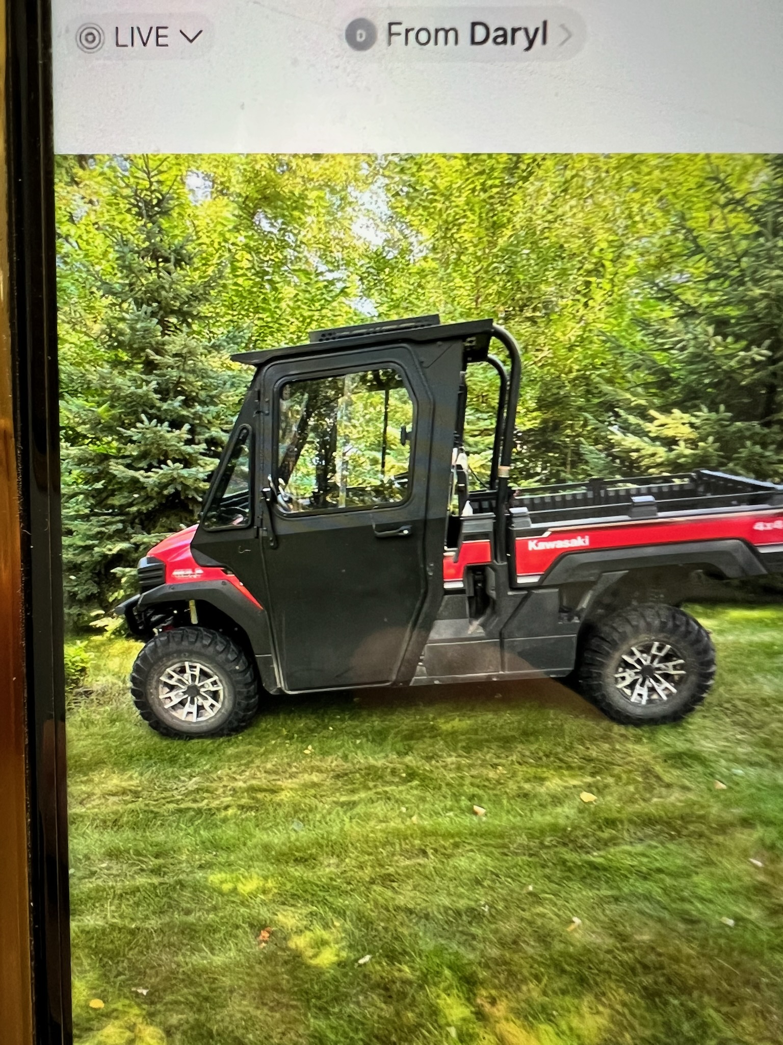 2022 Kawasaki 2022 MULE PRO-FX KAF820GNFNN W/ERSKINE SNOWBLOWER Utility Vehicle