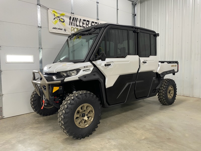 2025 Can-Am 2025 DEFENDER MAX LTD CAB HD10 PEARL WHITE SKU # 6 Utility Vehicle