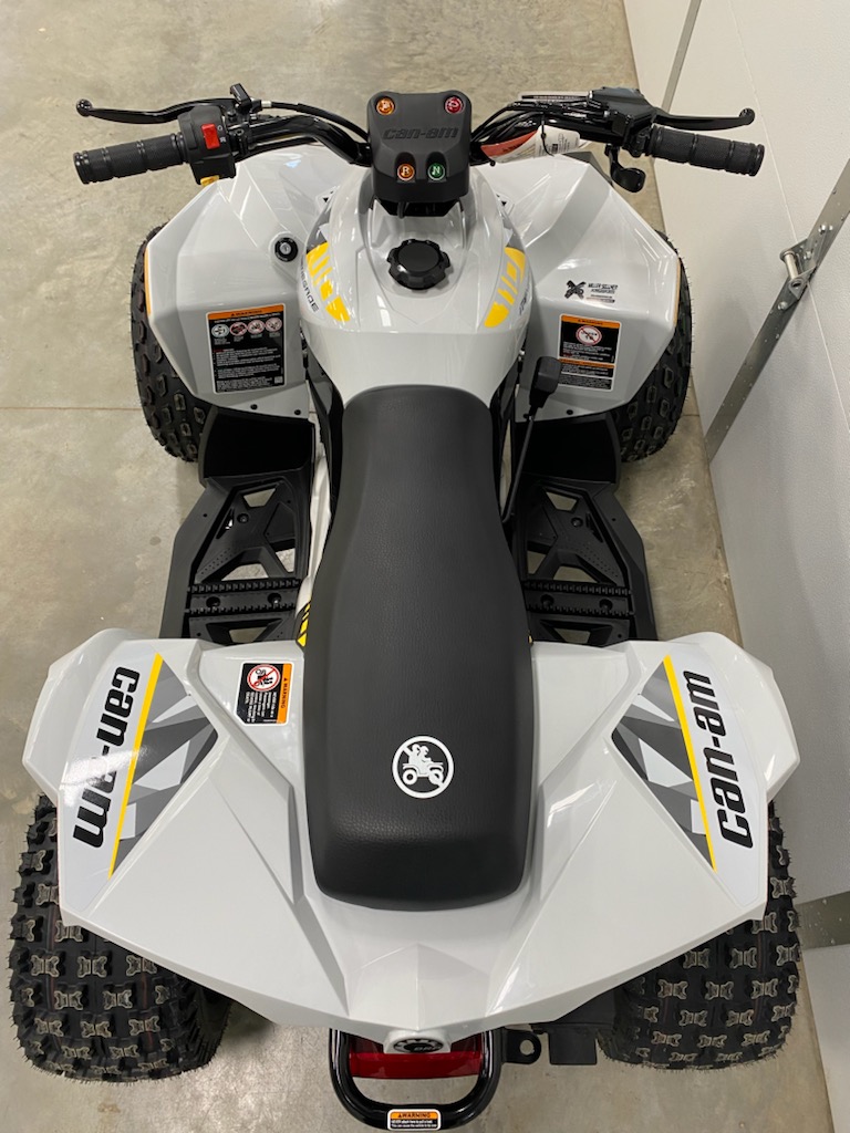 2025 Can-Am 2025 RENEGADE 110efi 4-STROKE GRAY/YEL SKU 3CSA ATV