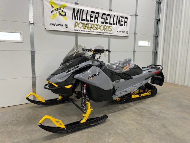 2025 Ski-Doo 2025 MXZ BLIZZARD 850 137" 1.25 ICE GREY SKU #UDSA Snowmobile