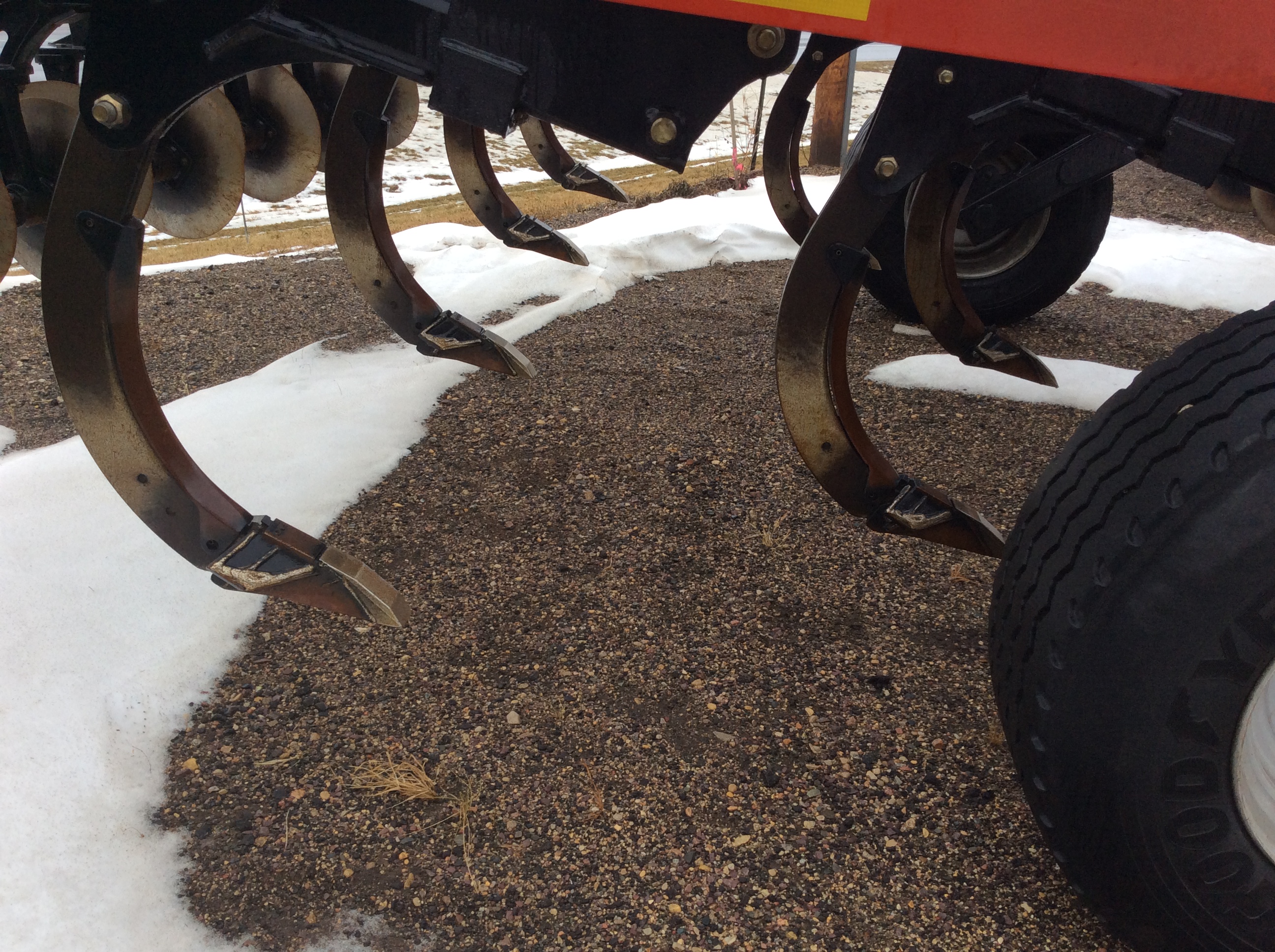 2014 Case IH ECOLO-TIGER 875:-Parabolic Shank-Spring Reset:-14 Deep Tillage