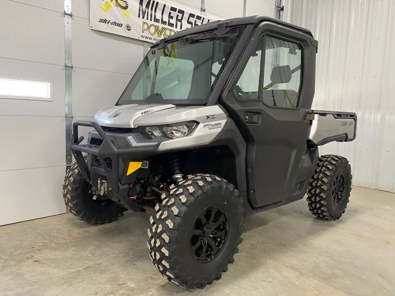 2021 Can-Am 2021 Defender Cab LTD HD10 Silver Utility Vehicle