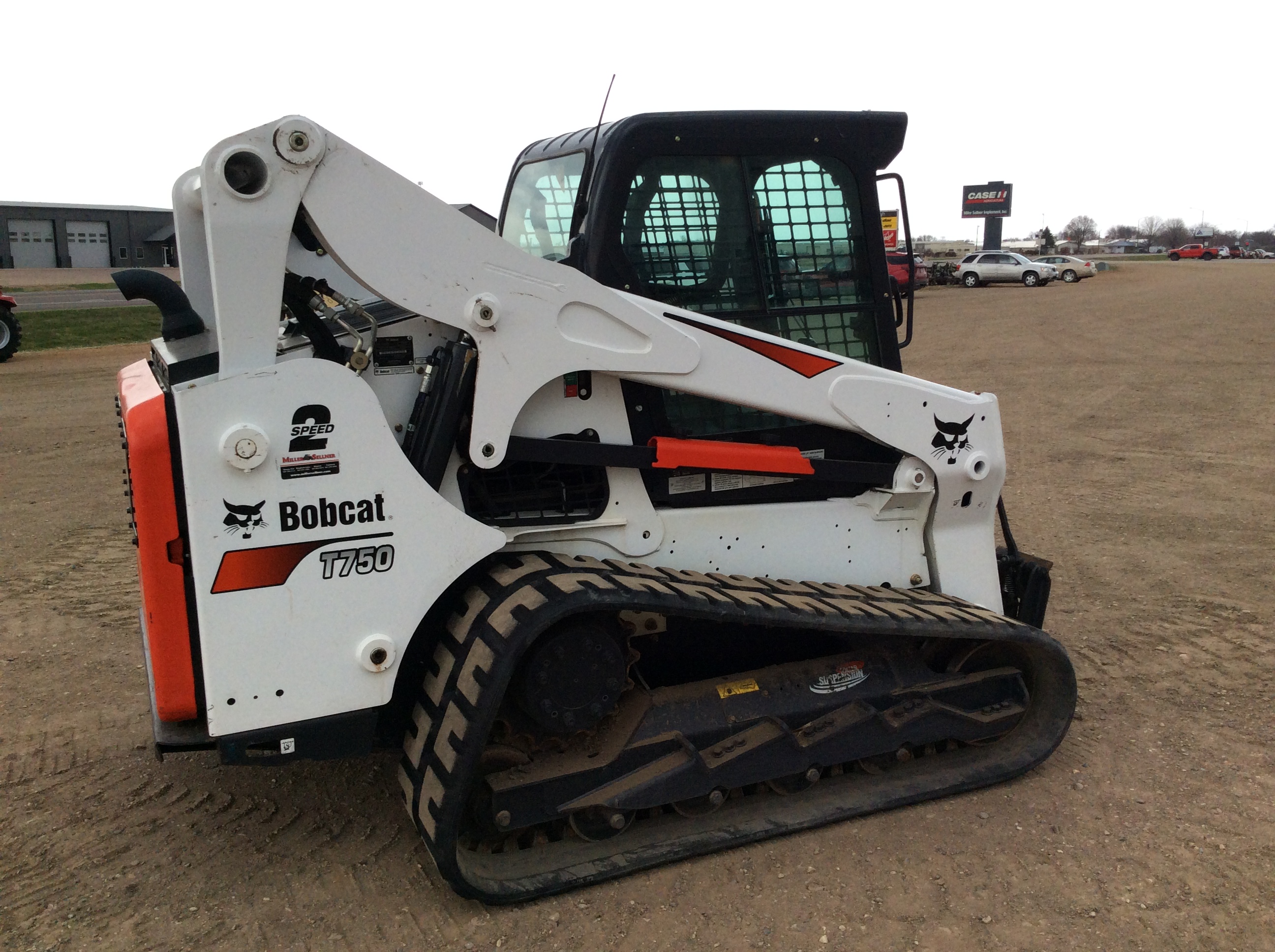 2017 Bobcat T750 T4 Compact Track Loader