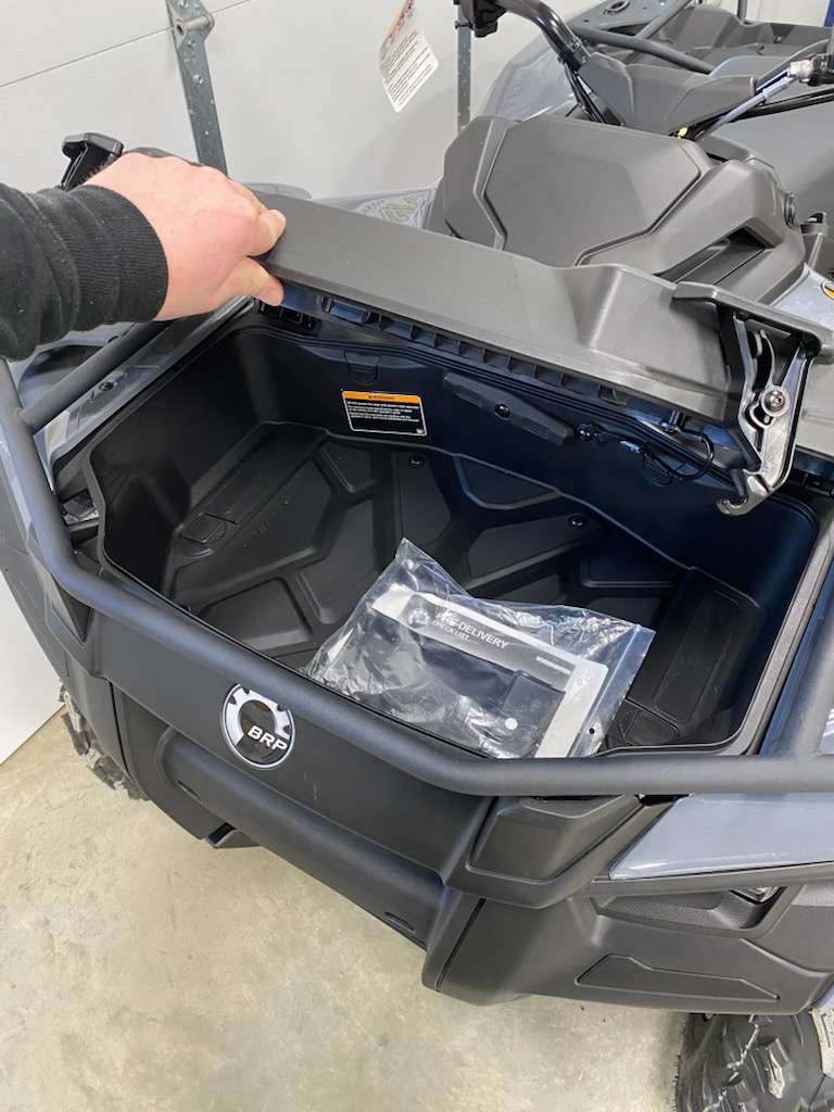 2025 Can-Am 2025 OUTLANDER 500 GRAY SKU # 1BSA ATV