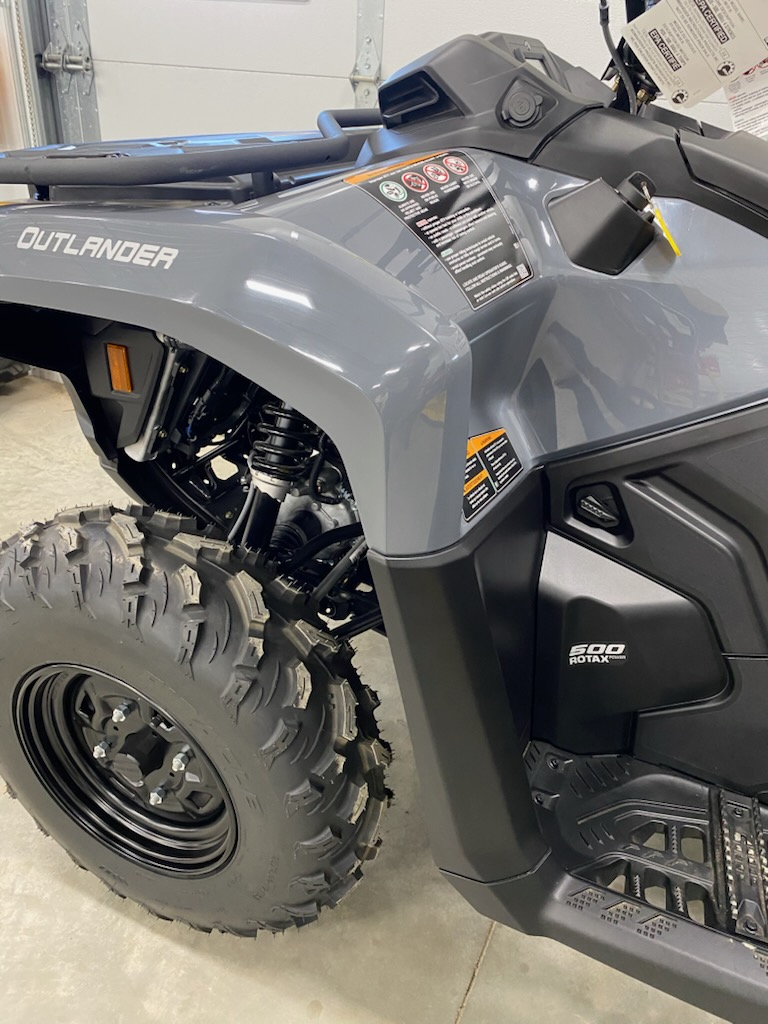 2025 Can-Am 2025 OUTLANDER 500 GRAY SKU # 1BSA ATV