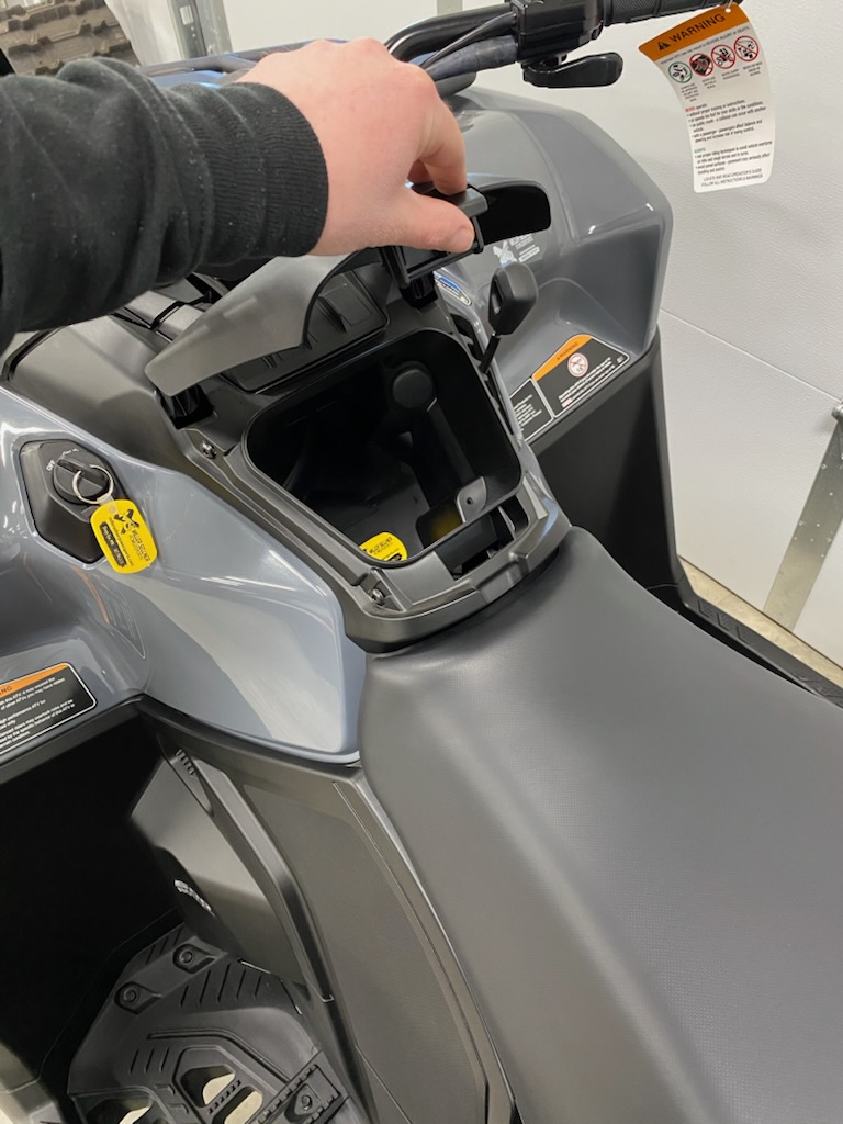 2025 Can-Am 2025 OUTLANDER 500 GRAY SKU # 1BSA ATV