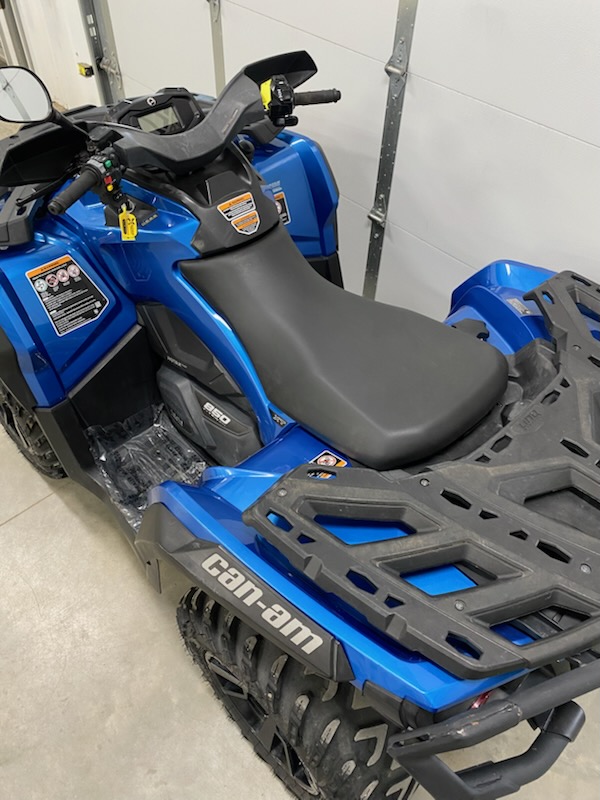2022 Can-Am 2022 OUTLANDER XT 850 BLUE SKU # 2JNF ATV