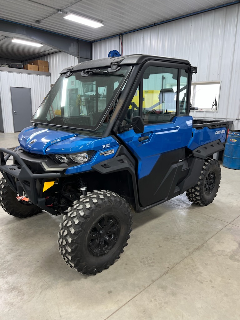 2024 Can-Am 2024 DEFENDER LTD CAB HD10 BLUE SKU # 8JRD Utility Vehicle