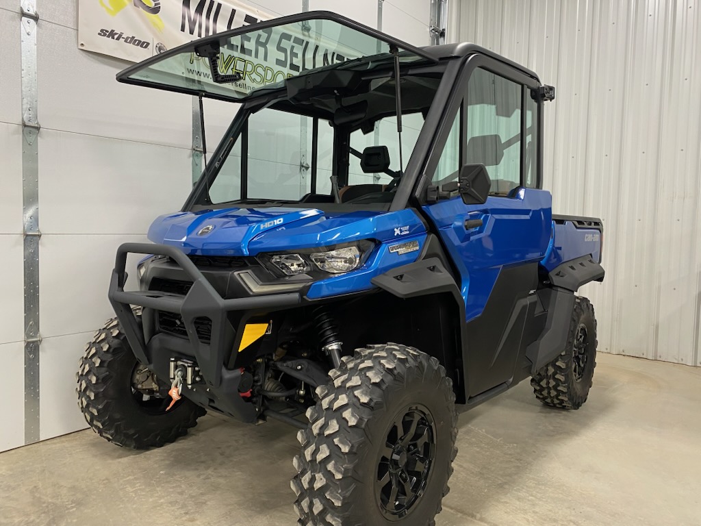 2024 Can-Am 2024 DEFENDER LTD CAB HD10 BLUE SKU # 8JRD Utility Vehicle