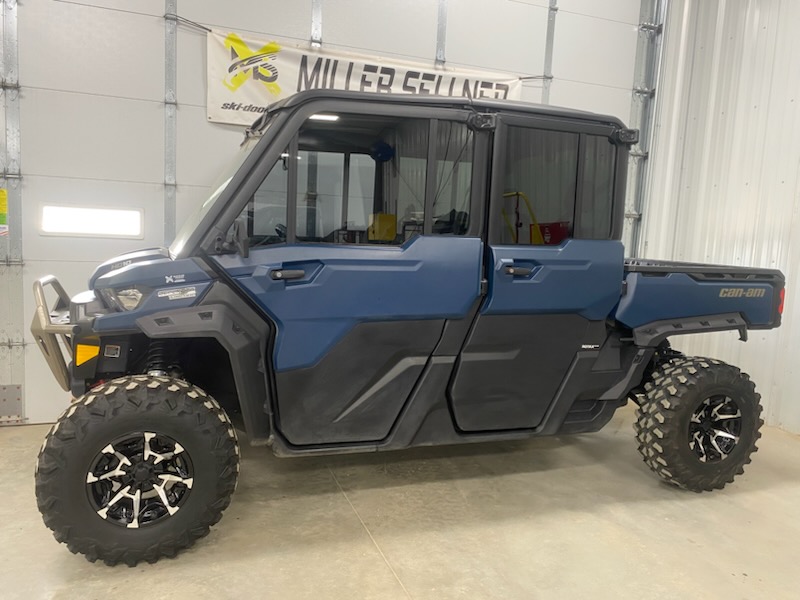 2025 Can-Am 2025 DEFENDER MAX LTD CAB HD10 NAVY SKU # 6MSD Utility Vehicle