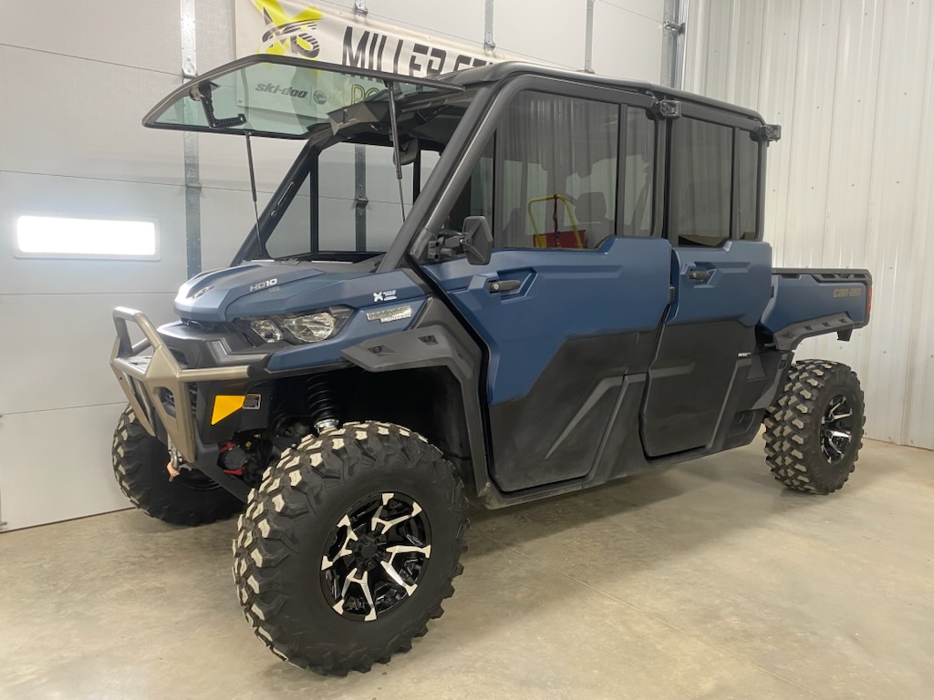2025 Can-Am 2025 DEFENDER MAX LTD CAB HD10 NAVY SKU # 6MSD Utility Vehicle
