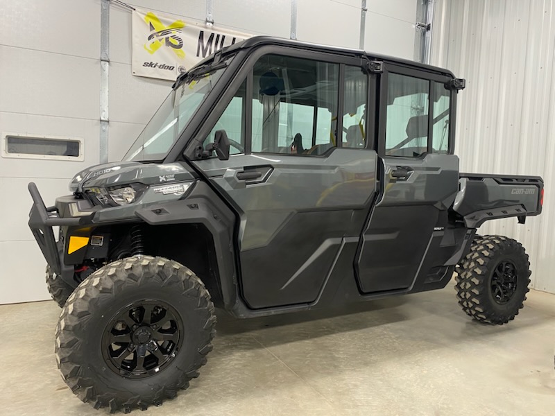 2024 Can-Am 2024 DEFENDER MAX LTD CAB HD10 GRAY SKU # 6MRB Utility Vehicle