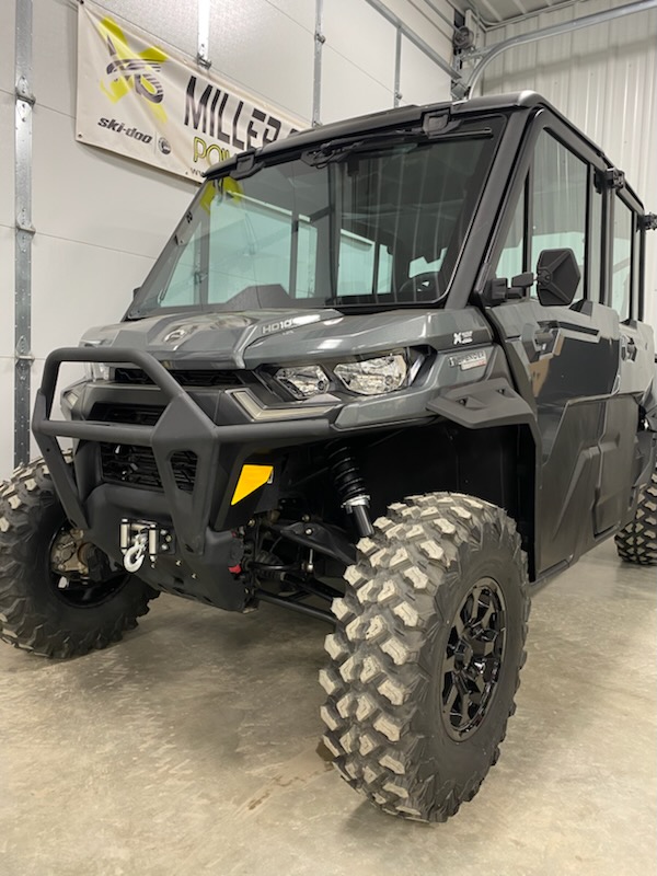 2024 Can-Am 2024 DEFENDER MAX LTD CAB HD10 GRAY SKU # 6MRB Utility Vehicle