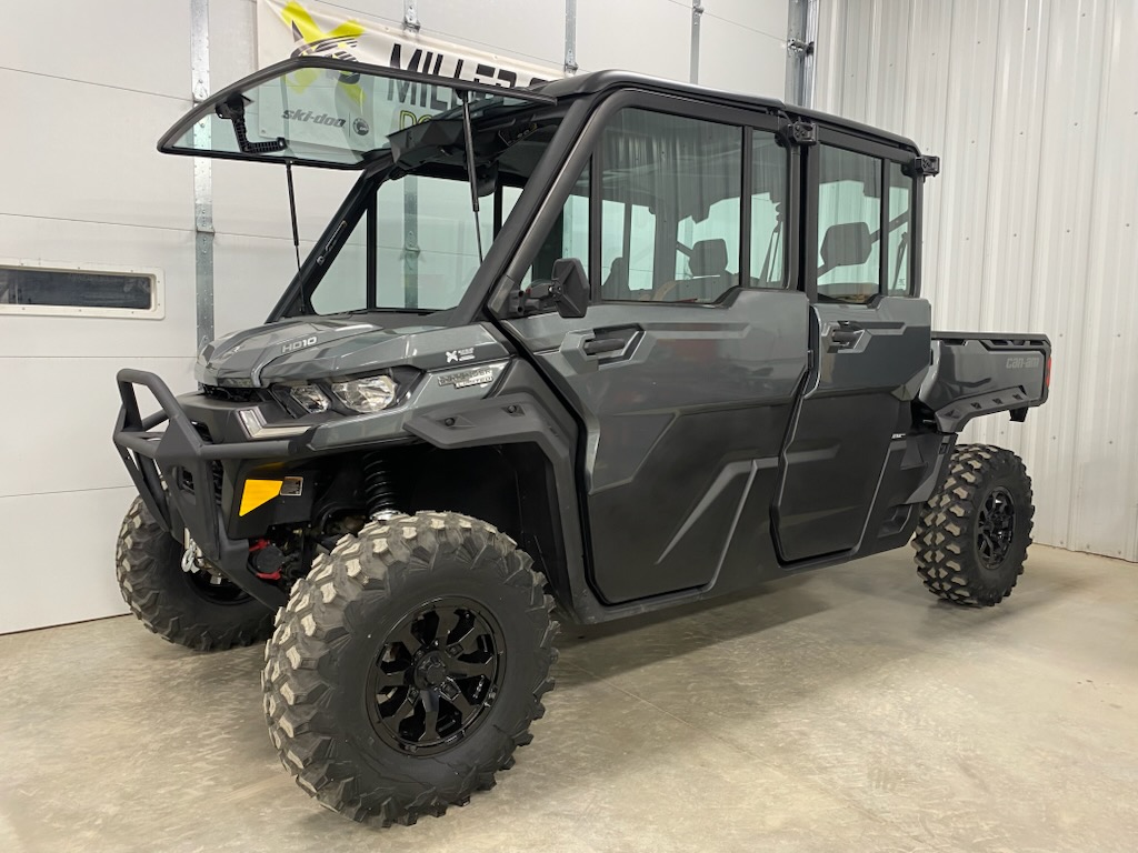 2024 Can-Am 2024 DEFENDER MAX LTD CAB HD10 GRAY SKU # 6MRB Utility Vehicle