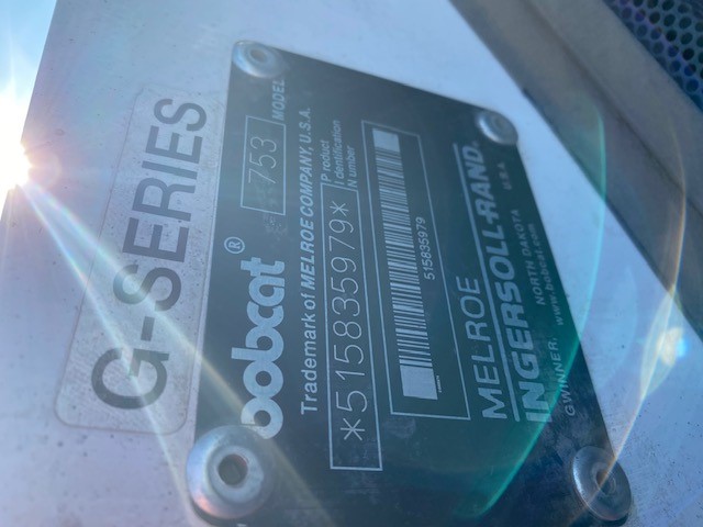 2001 Bobcat 753 Skid Steer Loader