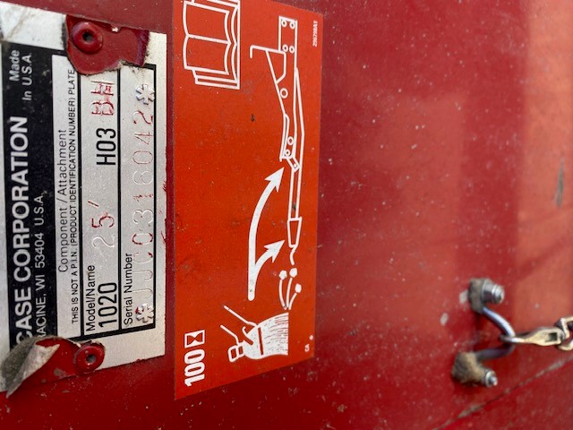 1998 Case IH 1020 Flex 25 Header Combine