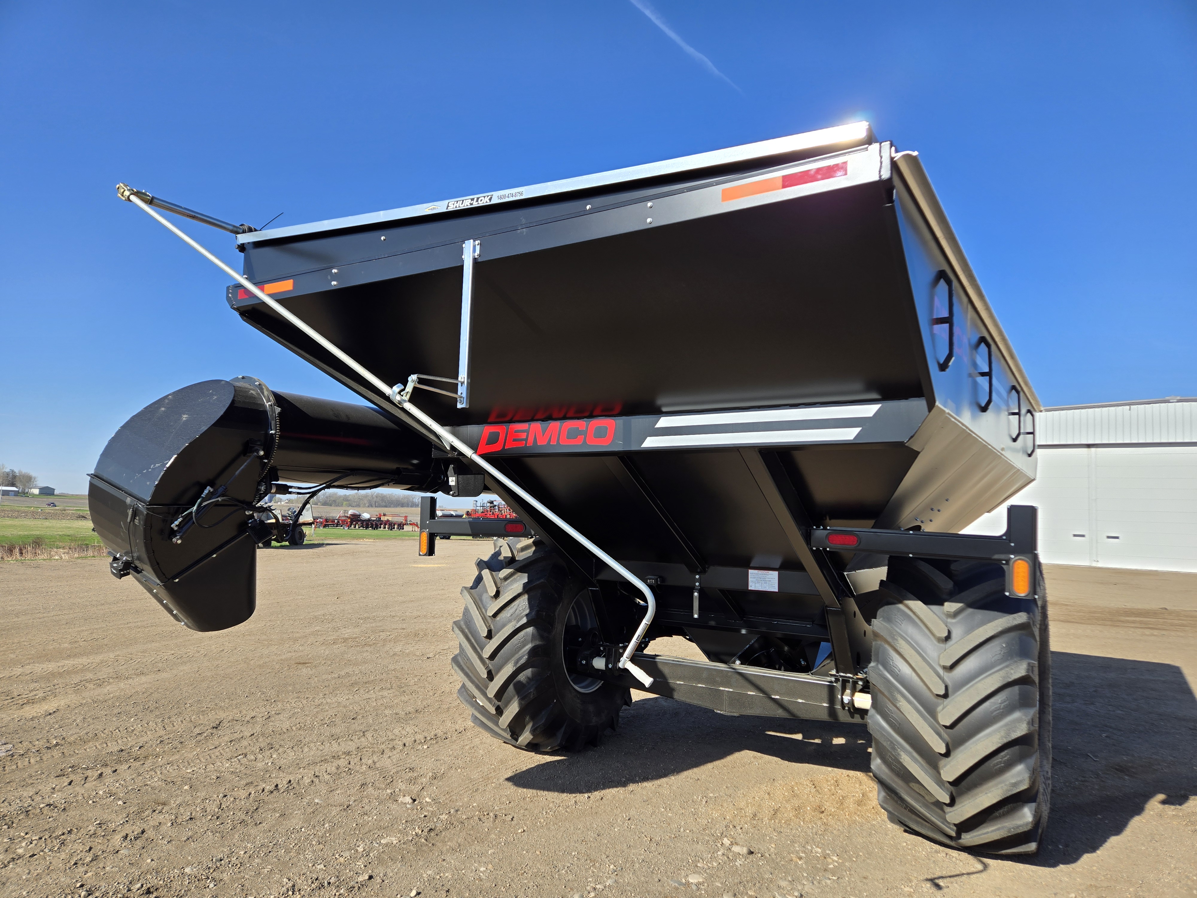 2026 Demco 850 Wheeled / Black / Tarp / Scale Grain Cart