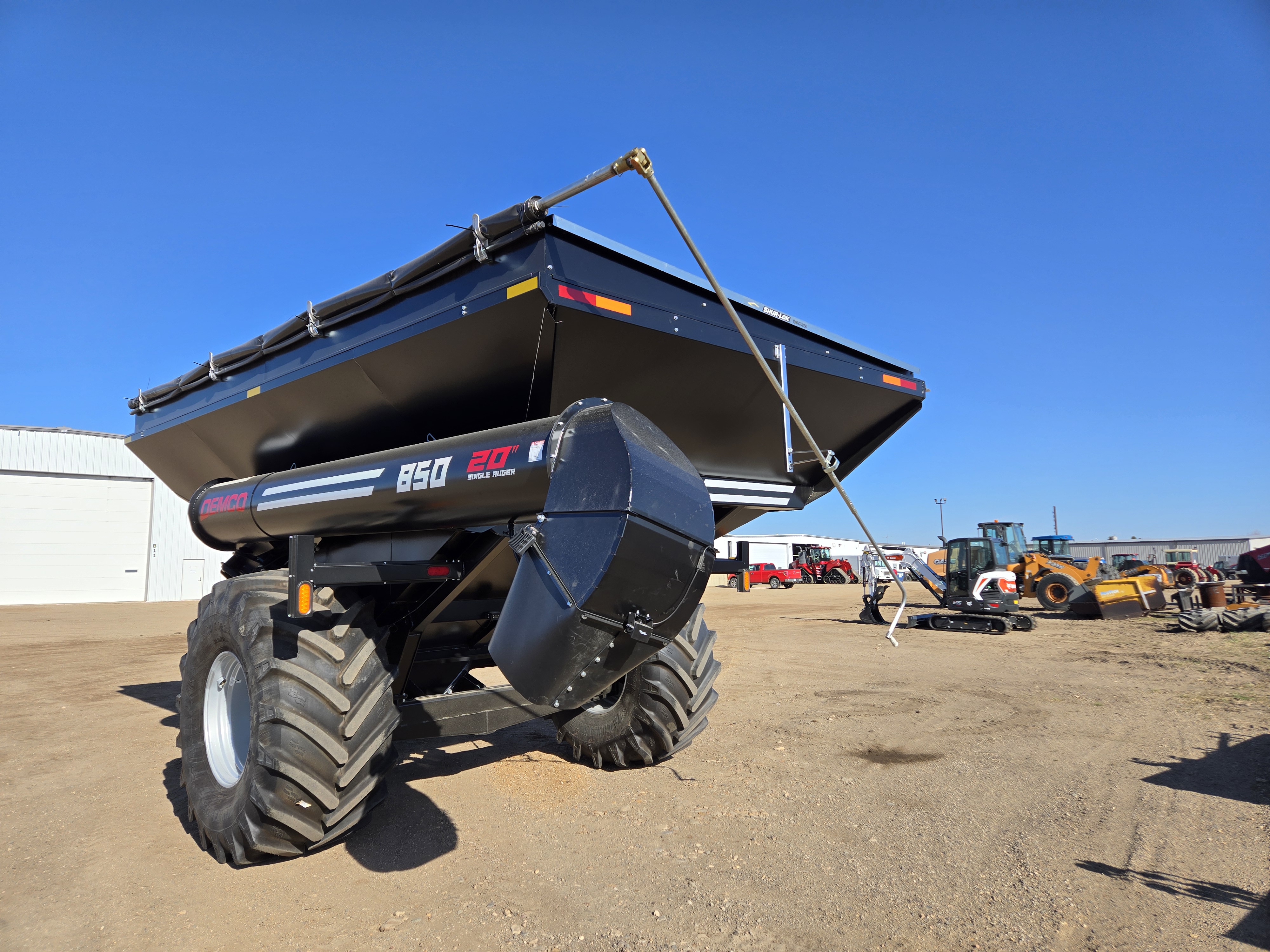2026 Demco 850 Wheeled / Black / Tarp / Scale Grain Cart