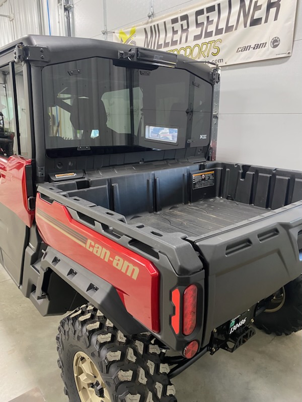 2025 Can-Am 2025 DEFENDER MAX LTD CAB HD10 RED SKU # 6MSB Utility Vehicle