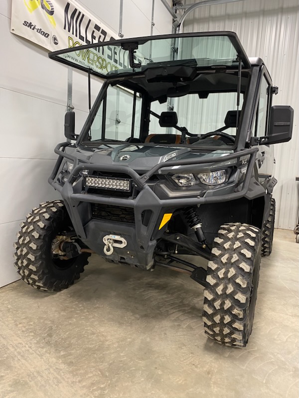 2023 Can-Am 2023 DEFENDER LTD CAB HD10 GRAY SKU # 8JPD Utility Vehicle