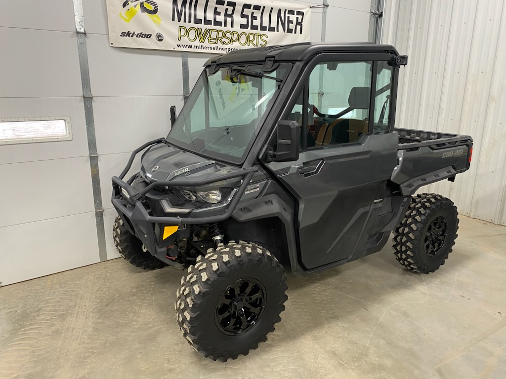 2023 Can-Am 2023 DEFENDER LTD CAB HD10 GRAY SKU # 8JPD Utility Vehicle