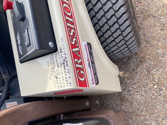 2020 Grasshopper 727K EFI 3761 61" Rear Discharge Deck Mower/Zero Turn