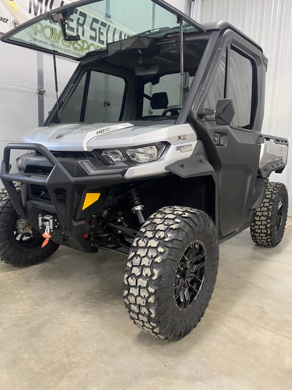 2020 Can-Am 2020 Defender LTD Cab HD10 Silver Utility Vehicle